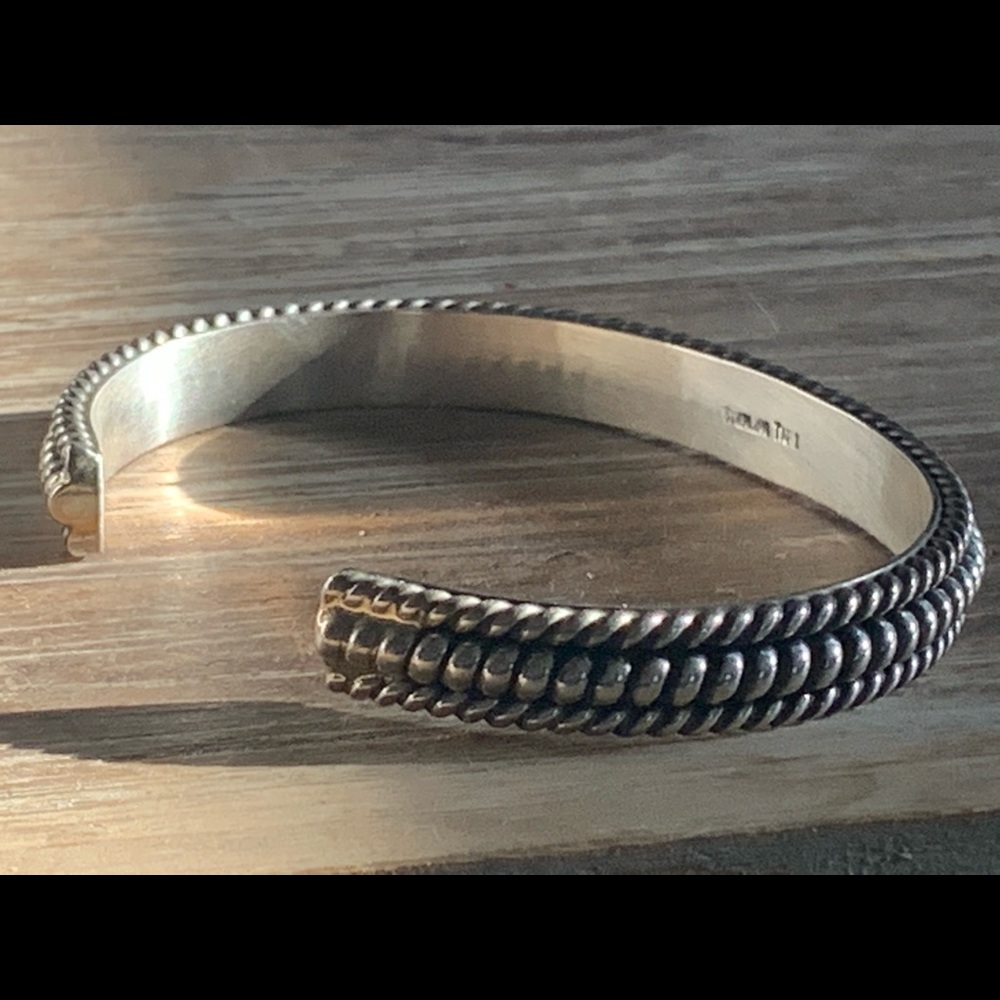 TAHE genuine Native American made artisan bracelet - Picture 16 of 16